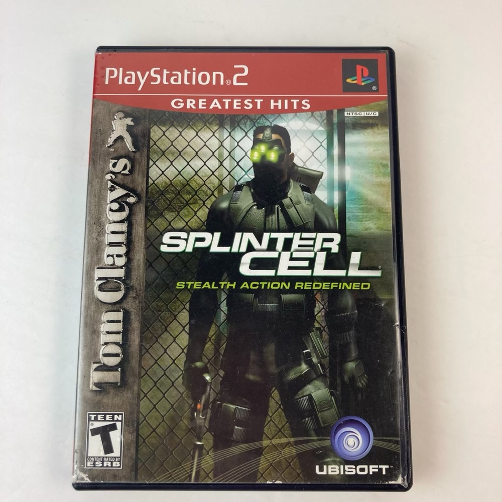 Tom Clancy's Splinter Cell  PlayStation 2 Splinter Cell Stealth Action Redefined